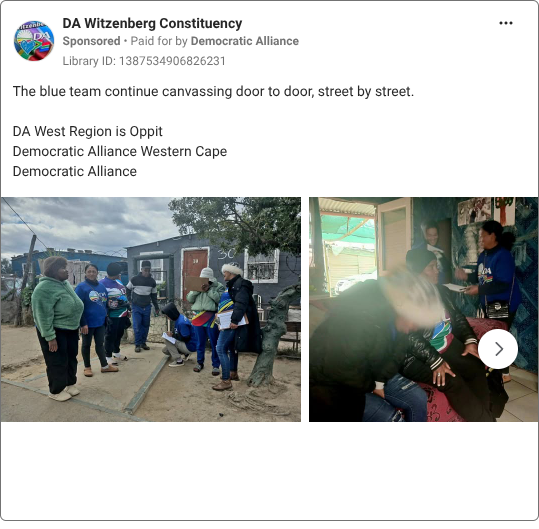 DA Witzenberg Constituency