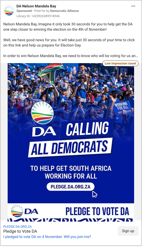 DA Nelson Mandela Bay