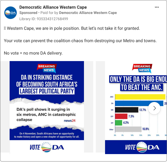 Democratic Alliance Western Cape