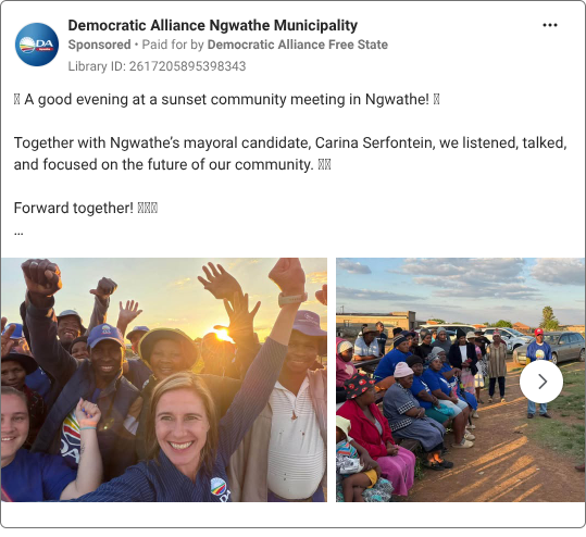 Democratic Alliance Ngwathe Municipality